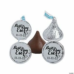 Discount 🎁 Personalized Best Day Ever Hershey’s® Kisses® Stickers - 60 Pc. 🔔
