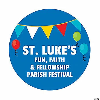 Hot Sale 👏 Personalized Church Carnival Favor Stickers ❤️