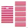 Best reviews of 😉 17" x 12" Red & White Striped Plastic Treat Bags - 50 Pc. 👍