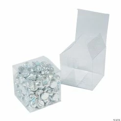 Outlet ⌛ 3" Medium Clear Favor Boxes - 24 Pc. 🥰