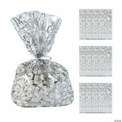 Buy 🌟 Swirl Favor Cellophane Bags - 12 Pc. 🎉