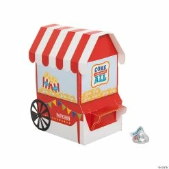 Brand new 😍 Carnival Popcorn Stand Favor Box - 12 Pc. 🔔