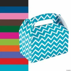 Budget 🔔 Chevron Favor Boxes - 12 Pc. 🧨