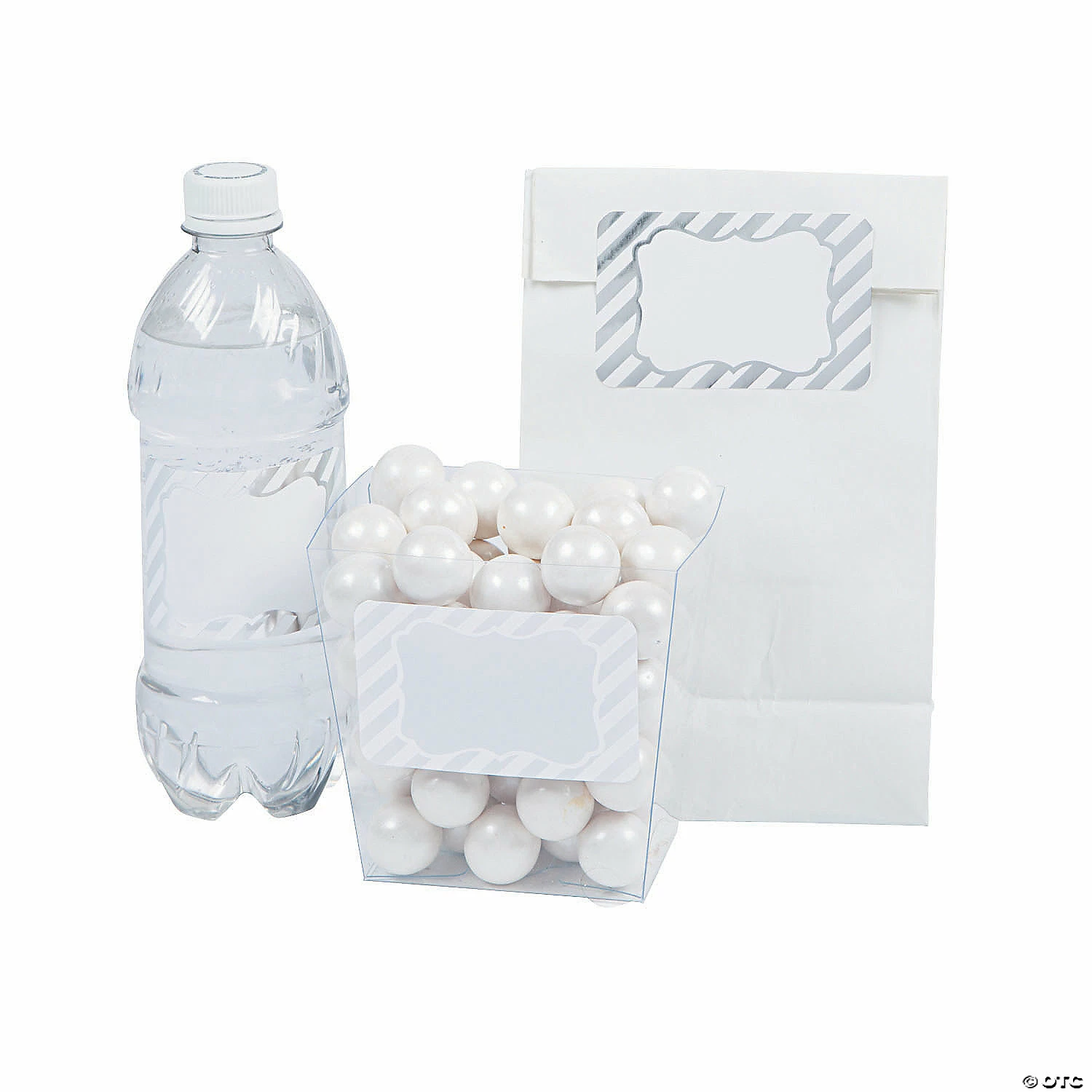 Cheapest โ White & Silver Foil Label Sticker Roll - 100 Pc. ๐ฅ - Image 2